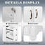 Armoire de salle de bain 35,6 ", seulement armoire, blanc