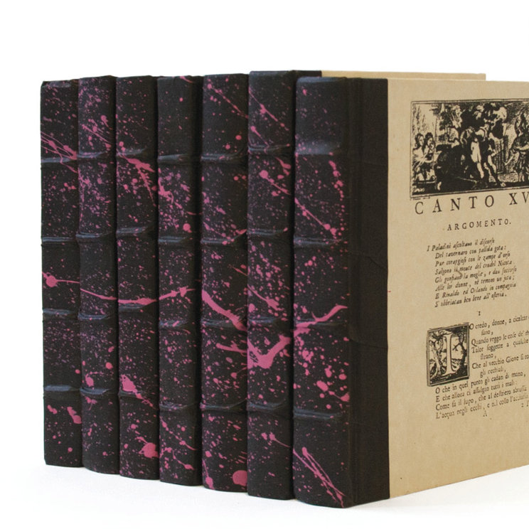 Ensemble de livres décoratifs 7 pièces roar punk rock