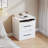 43.4"Makeup Vanity Table, Makeup Table With Large Mirror And 11 LED Light , Brightness Adjustable, Dressing Table Desk With 3 Drawers, Vanity Desk For Women