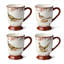 Ensemble de 4 tasses à pieds 18 oz Pheasant Grove