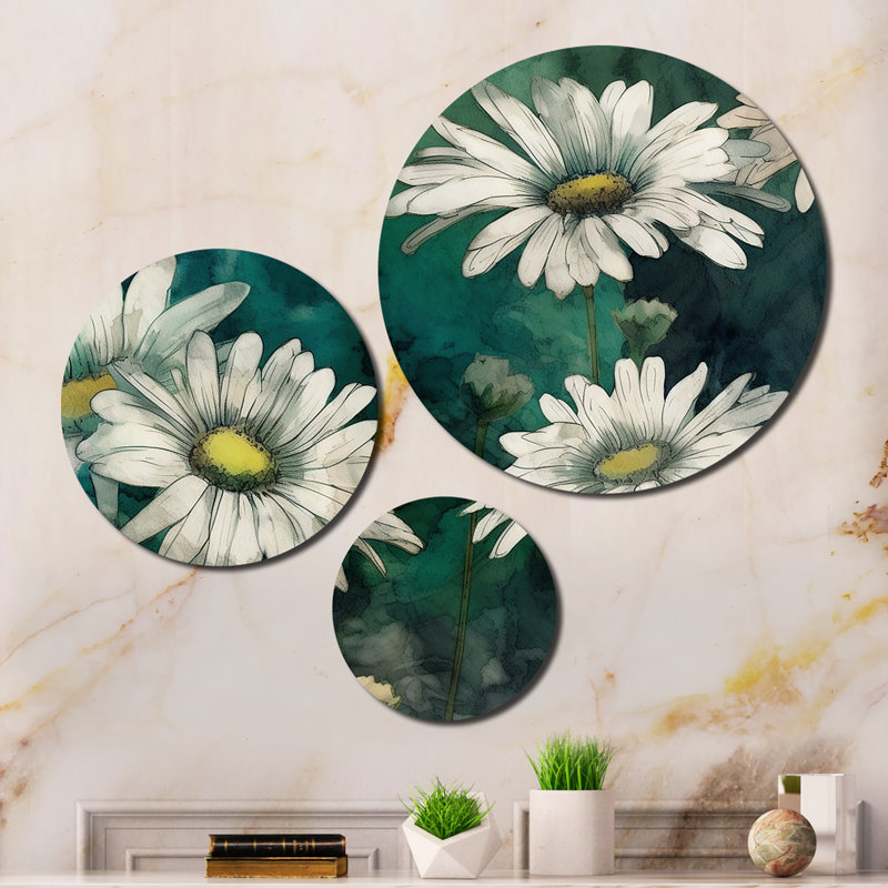Plants & Flowers Wall Decor on Metal