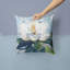 Coussin décoratif intérieur/extérieur magnolia