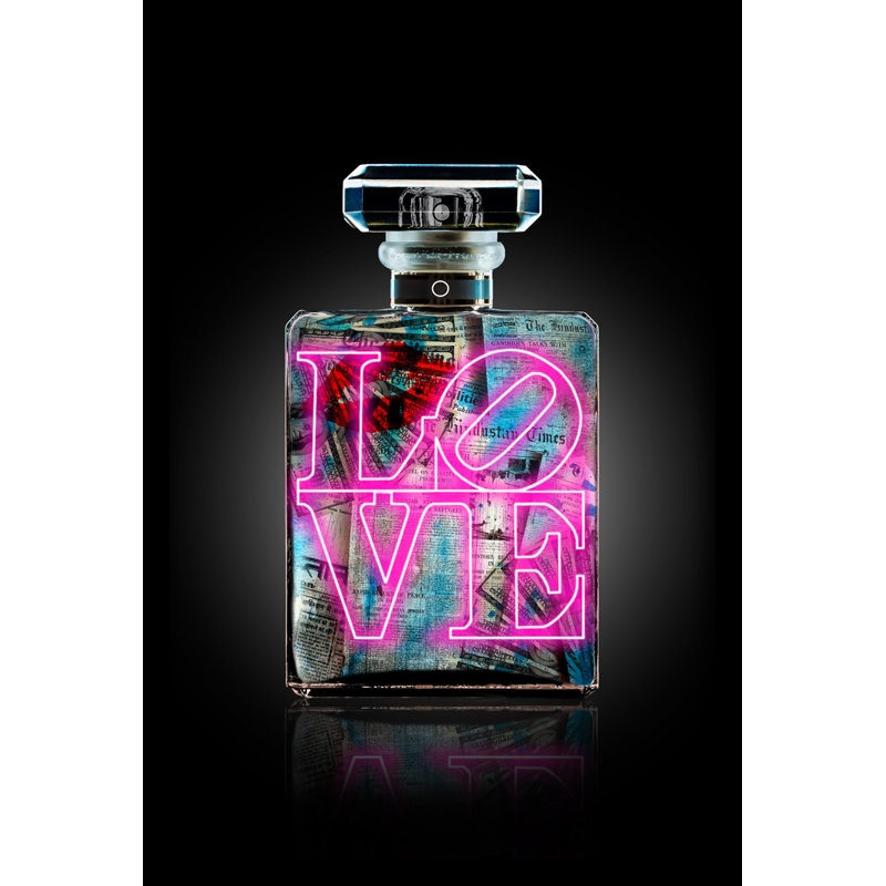 The Perfume Collection IV - Print on Plastic / Acrylic, Black Frame, 120cm H x 80cm W x 10cm D
