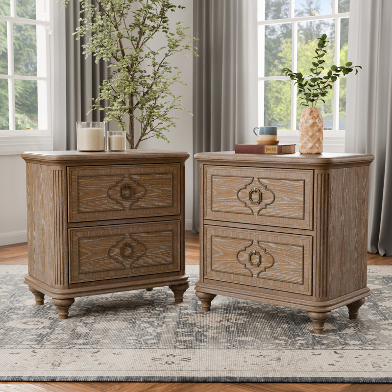 Cashawn 2-Piece Nightstand Set