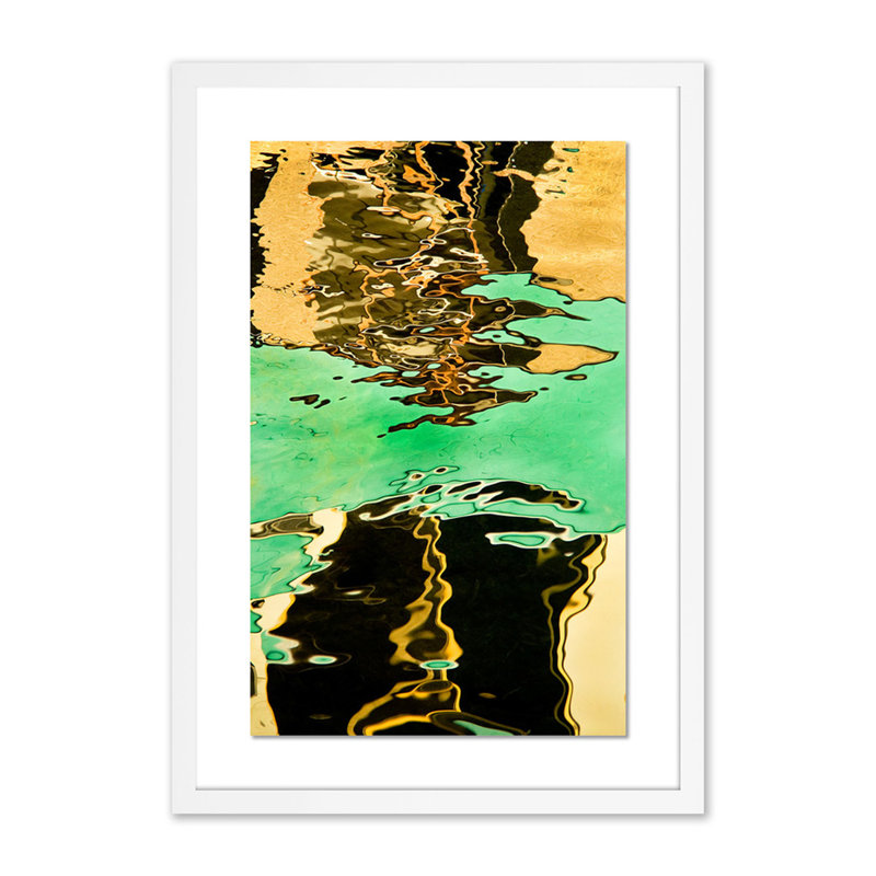 Window Pane Print by Geoffrey Baris, 24" H x 17" W x 1.5" D, White