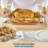 Pyrex Deep 4-Pack Baking Dish Set with Sage Lids
