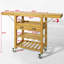 Jago Solid Wood Bar Cart