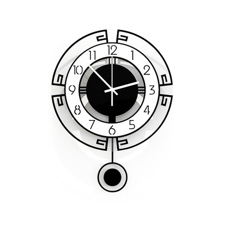 Sharinda 13.77'' Acrylic Wall Clock