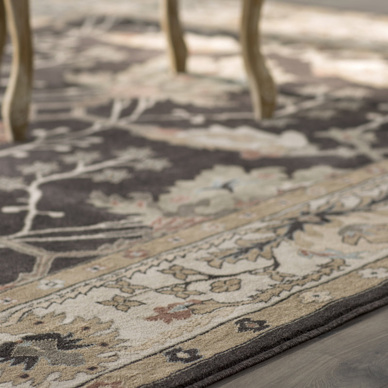 Oriental Indoor Rug, Rectangle 3'9" x 5'9"