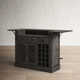 Catherine 67.75'' Solid Wood Bar Cabinet