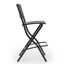 Tabourets de bar extérieurs en osier durable avec faux rotin, conception pliable pour un rangement et un transport faciles