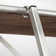 Schlueter 94" Metal and Wood Four Tier Library Bookcase With Ladder