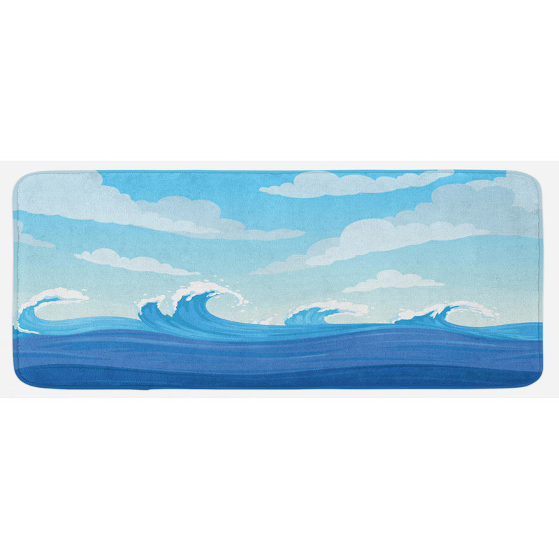 Tapis de cuisine wave