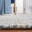 Connollee Ikat Handmade Tufted Wool Ivory/Grey Area Rug-32778496