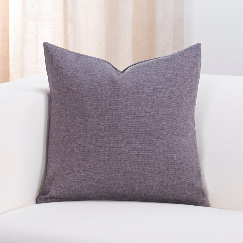 Reversible Throw Pillow, 26" x 26", Turquoise