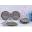Teller STELLAR 27cm - 6er-Set - Betongrau