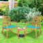 Chaise de patio avec coussins-1154374320