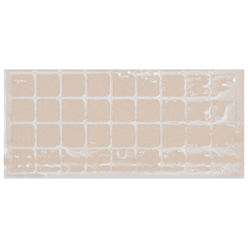 Twenties 8" x 4" Matte Ceramic Bullnose Tile Trim in White
