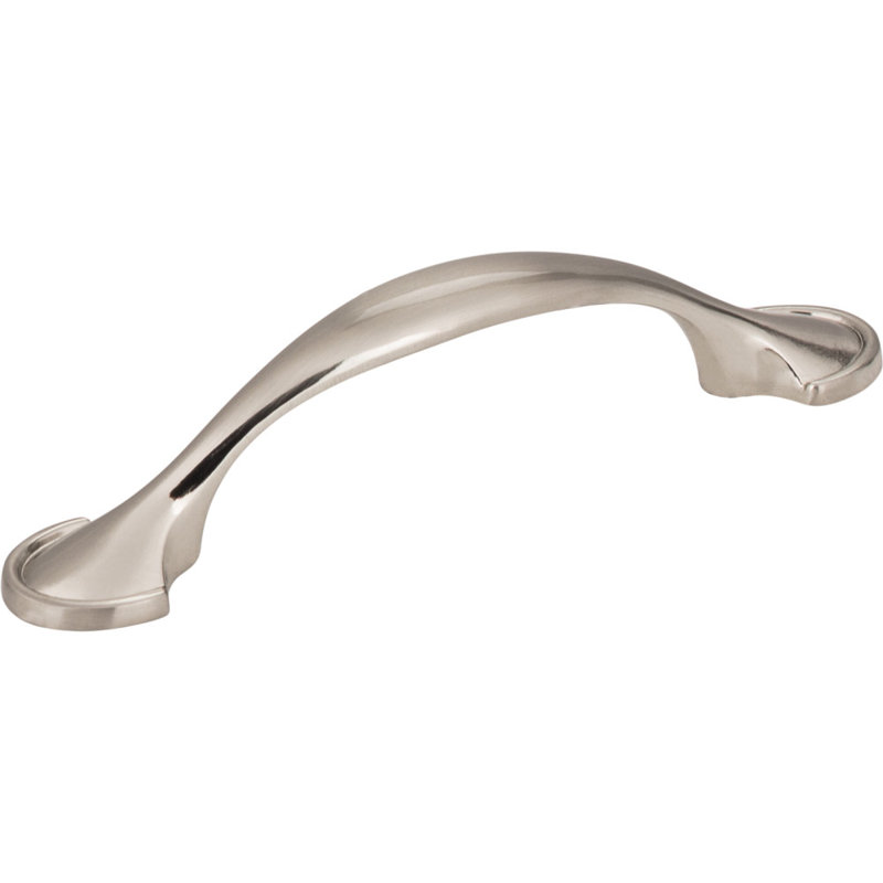 Watervale 3" Center to Center Arch Pull, Satin Nickel