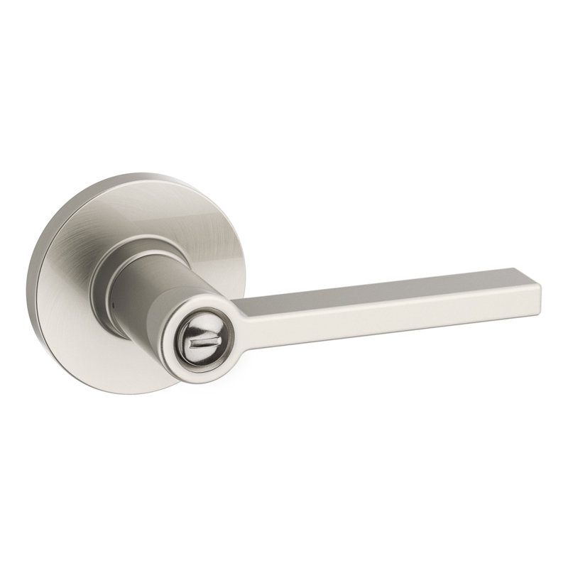 Casey Bed/Bath UL Lever, Satin Nickel