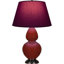 Lampe de table double gourde en céramique-607330833-607330839-607330837