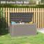 Boîte de rangement extérieure durable 100 gallons-105783404
