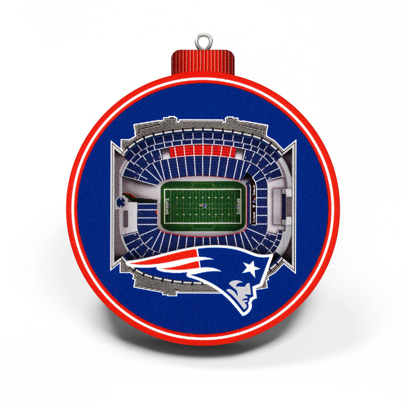 Ornements NFL 3D Stadiumview, Patriots de la Nouvelle-Angleterre