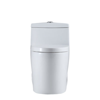 Altair Savona 1.6 Gallons GPF Elongated Comfort Height Floor Mounted One-Piece Toilet (Seat Included)