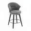 Tabouret de bar en chenille-126139072
