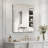 30 "X36" Rectangular Bathroom Wall Mirror-911296564