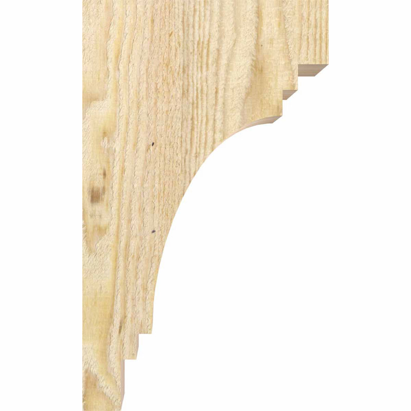 Corbeau Pescadero, H 10 po x l 4 po x P 6 po, Sapin de Douglas, Sciage brut