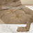 2 Piece 4.7" Thick High Back Chair Cushion Indoor and Outdoor Seat / Back Cushions with Straps, Adjustable Back Buckle-875288012