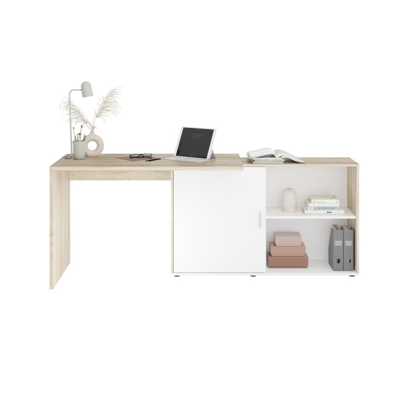 Sarthe L-Shaped Writing Desk