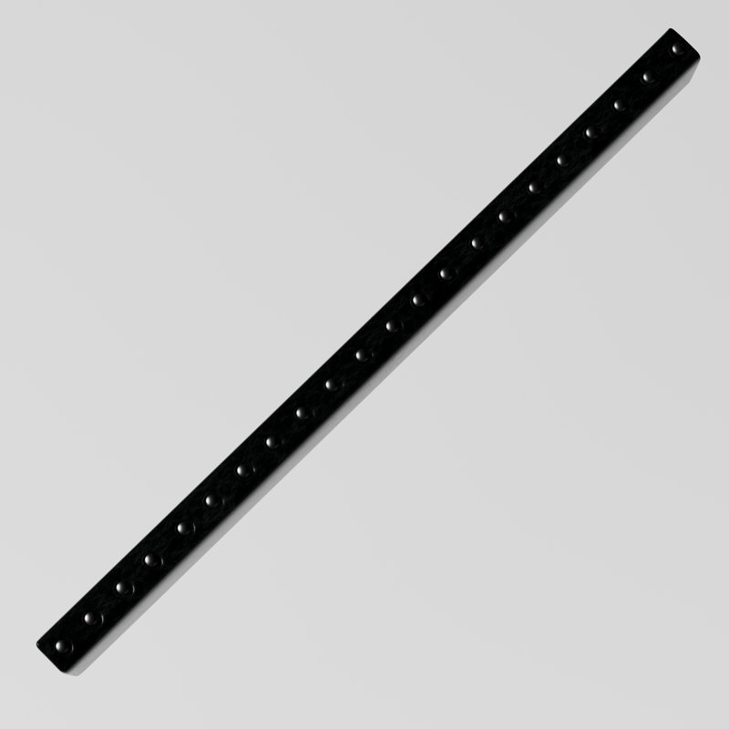 Left side wing  -black, Black