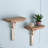 T-Shaped Fir Bracket Shelf