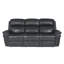 Aous Upholstered 89'' Power Reclining Sofa