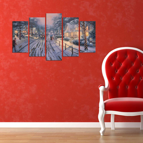 East Urban Home 5 - Pieces Painting Print on Canvas | Wayfair