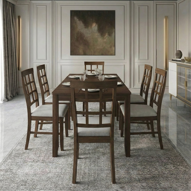 Islemade 6 - Person Dining Set