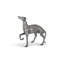 Animals Prancing Dog Statue