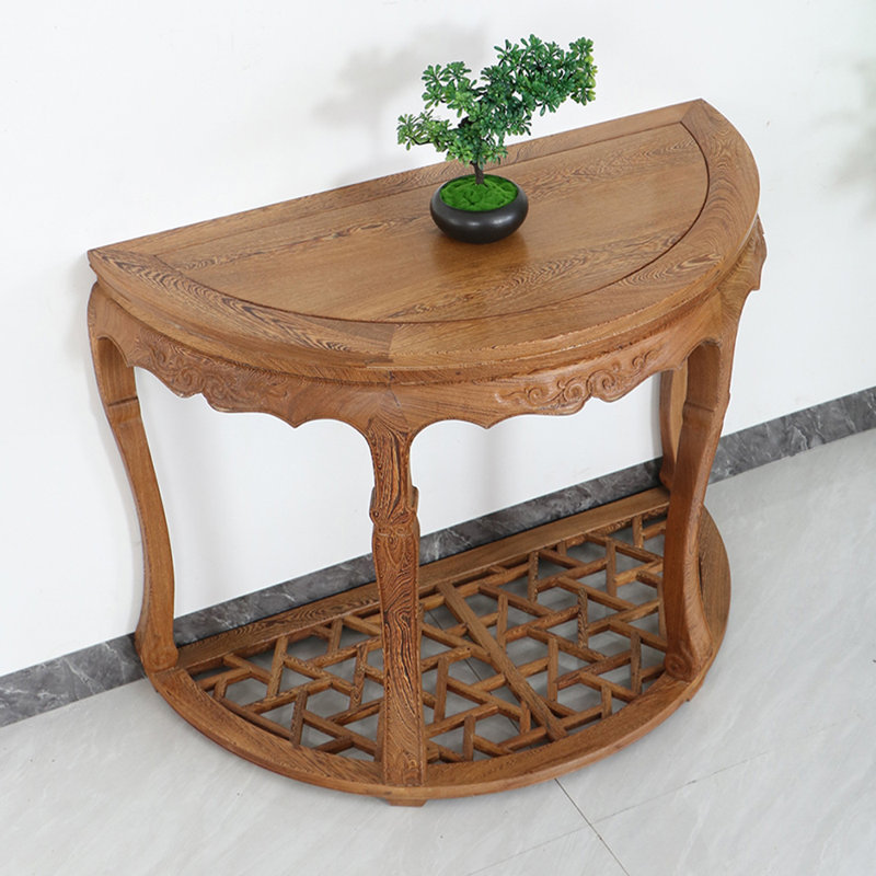 Console en bois de wengé massif