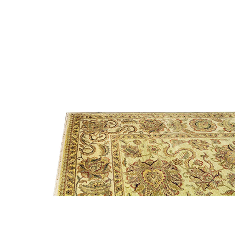 Wool Oriental Area Rug in Brown