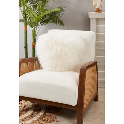 Mongolian Lamb Pillows Throw Pillow