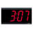 4" 4 Digit LED Hardwired Digital Clock