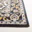 Tapis oriental gris en jute / sisal / polypropylène tissé à la machine Keresa-617783735