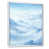 Cadre flottant blanc