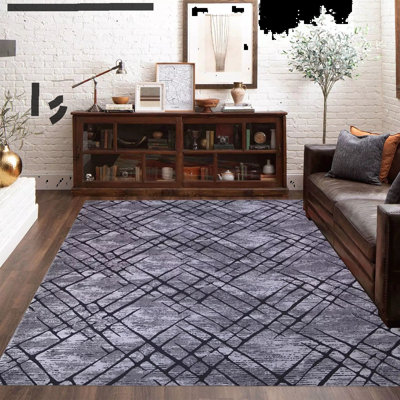 Alexanderia Geometric Flatweave Area Rug