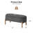 Upholstered Storage Bench with Wooden Legs-238316238