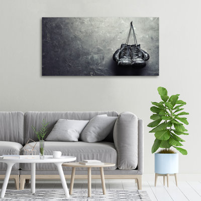 Boxing Gloves - Wrapped Canvas Print
