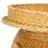 Bungalo Elephant Rattan Storage Accent Table-21815084