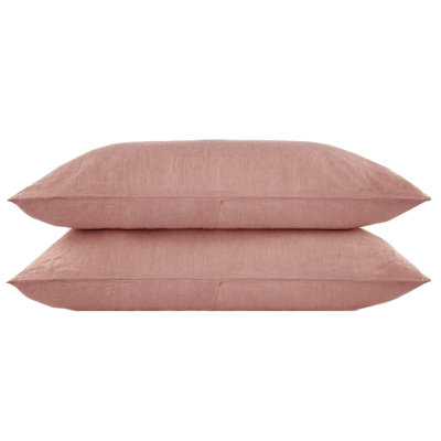 100% French Linen Pillowcase Set